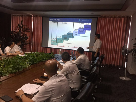 浙江楚喬電氣新廠精益布局項目啟動